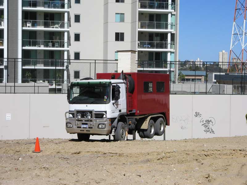 22 Tonne Truck Rig (Merc) - Probedrill Geotechnical Investigation