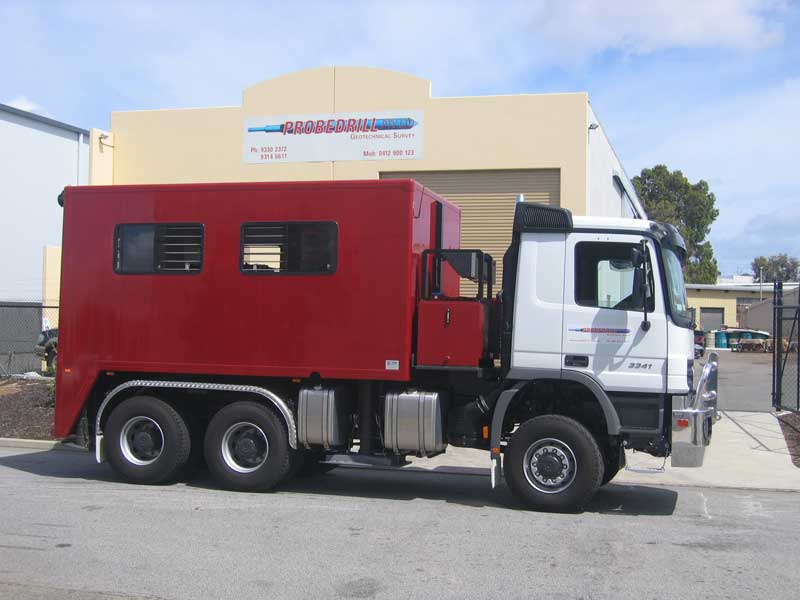 22 Tonne Truck Rig (Merc) - Probedrill Geotechnical Investigation